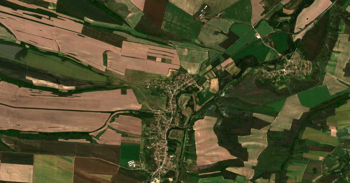 Carte satellite de Komarevo