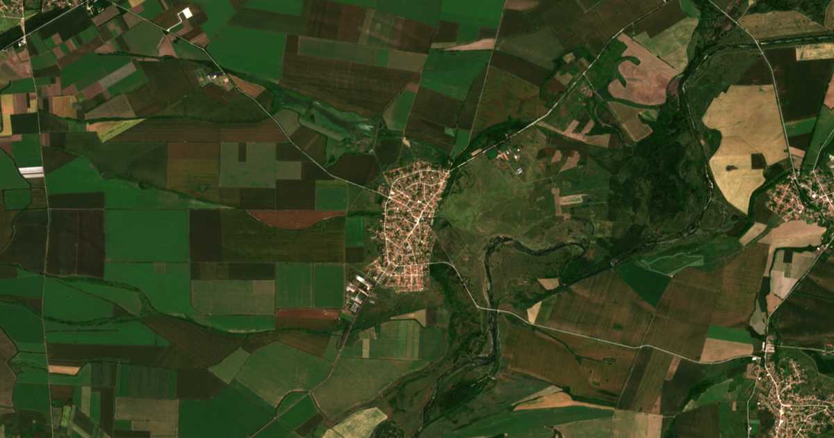 Carte satellite de Krušovica