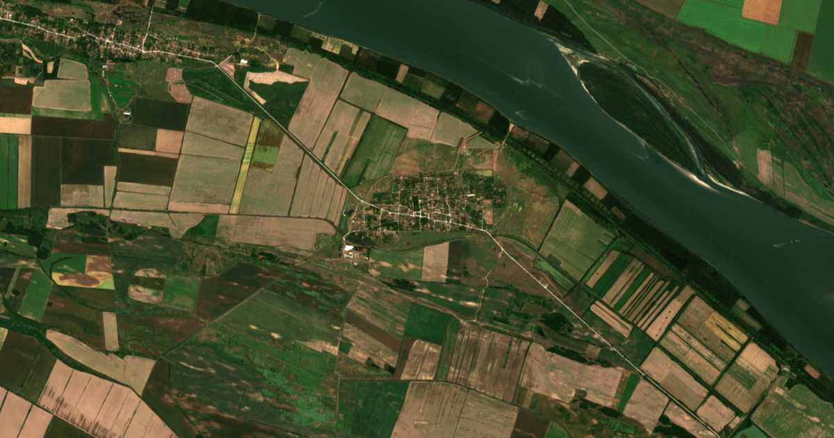 Carte satellite de Dabovan