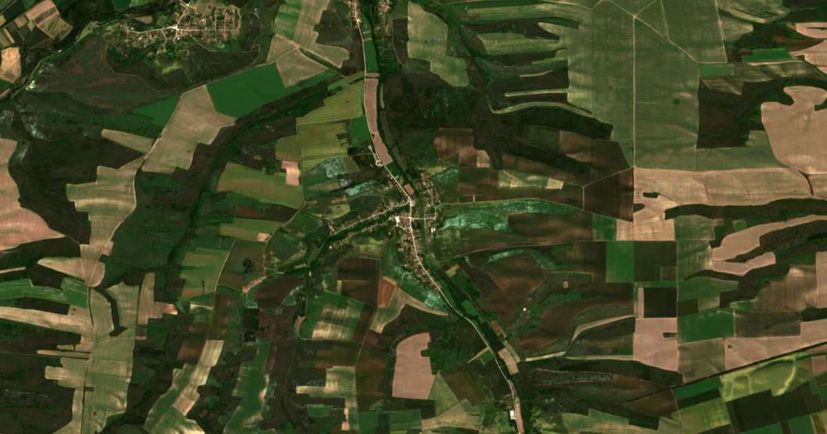 Carte satellite de Lenkovo
