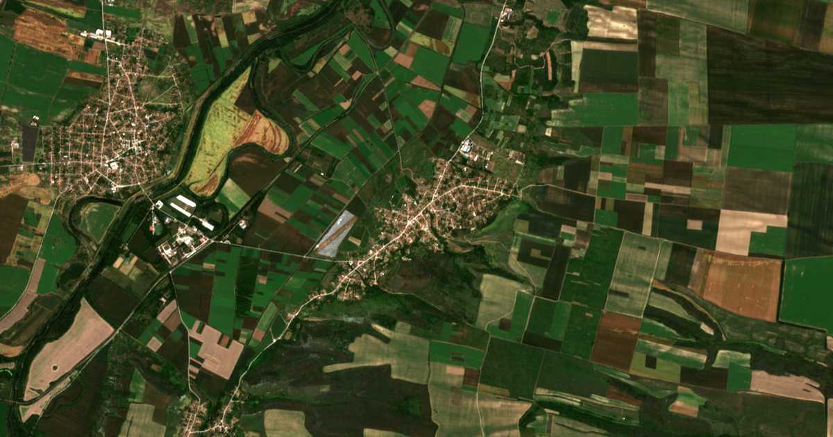 Carte satellite de Milkovica