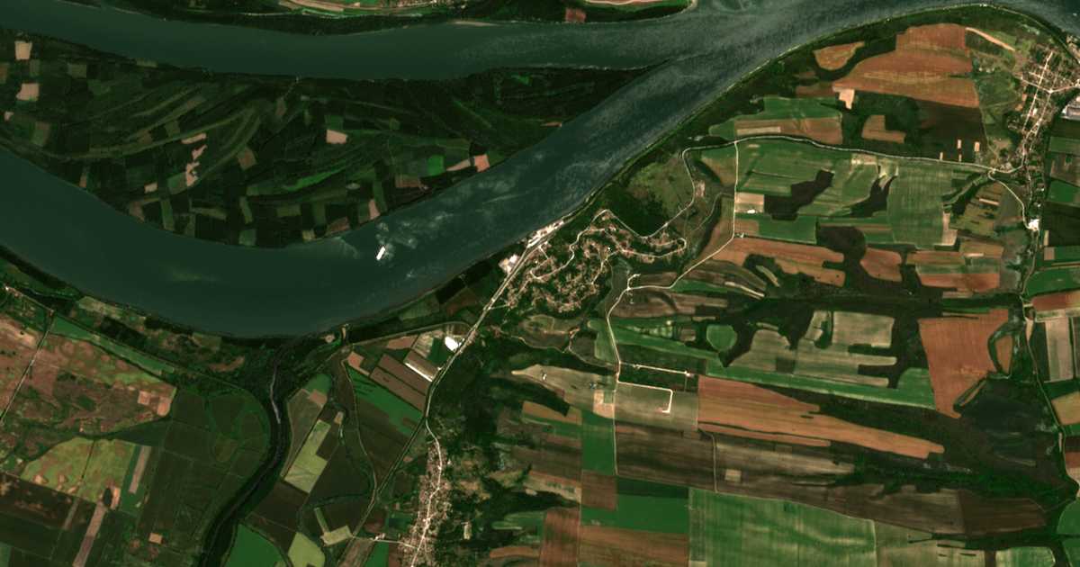 Carte satellite de Somovit