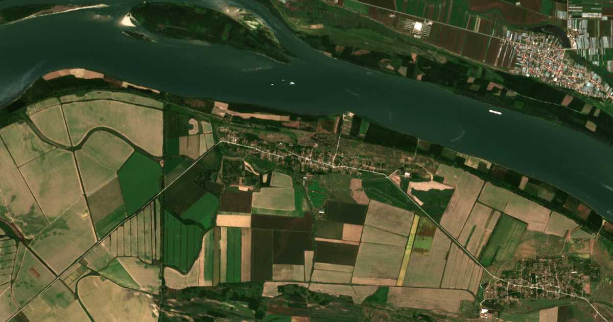 Carte satellite de Zagražden