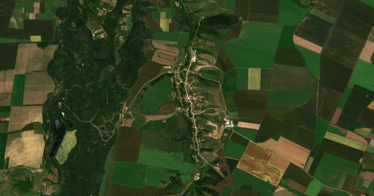 Carte satellite de Pisarovo