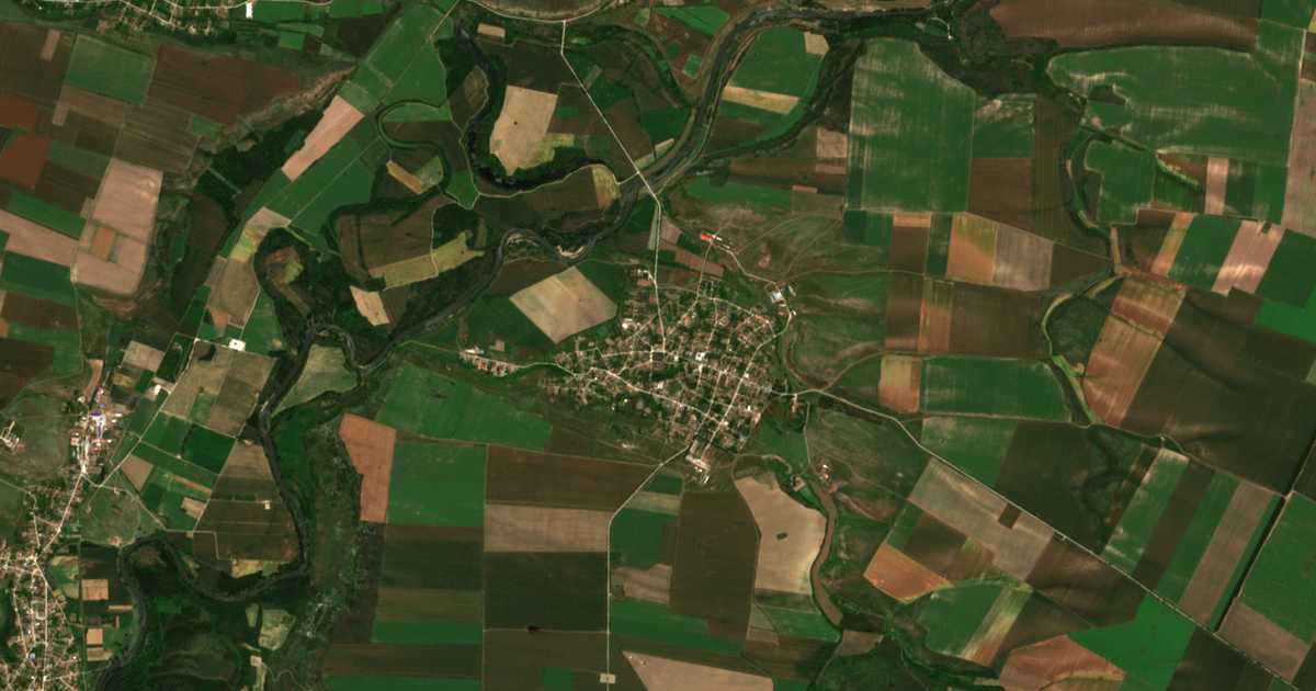 Carte satellite de Staroseltsi
