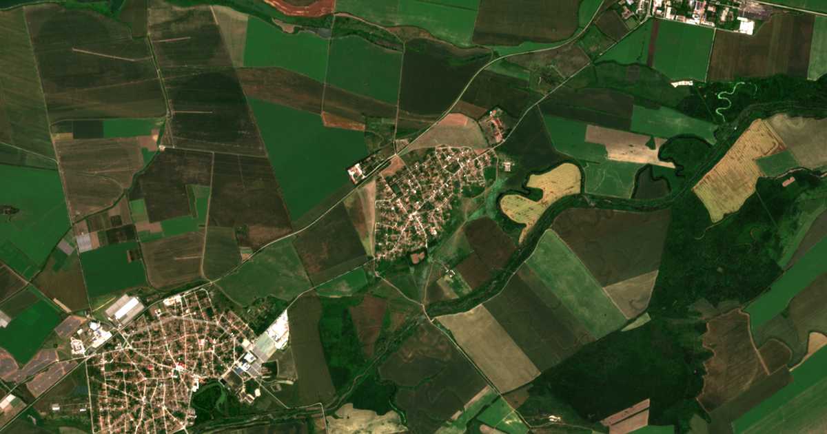 Carte satellite de Asenovtsi