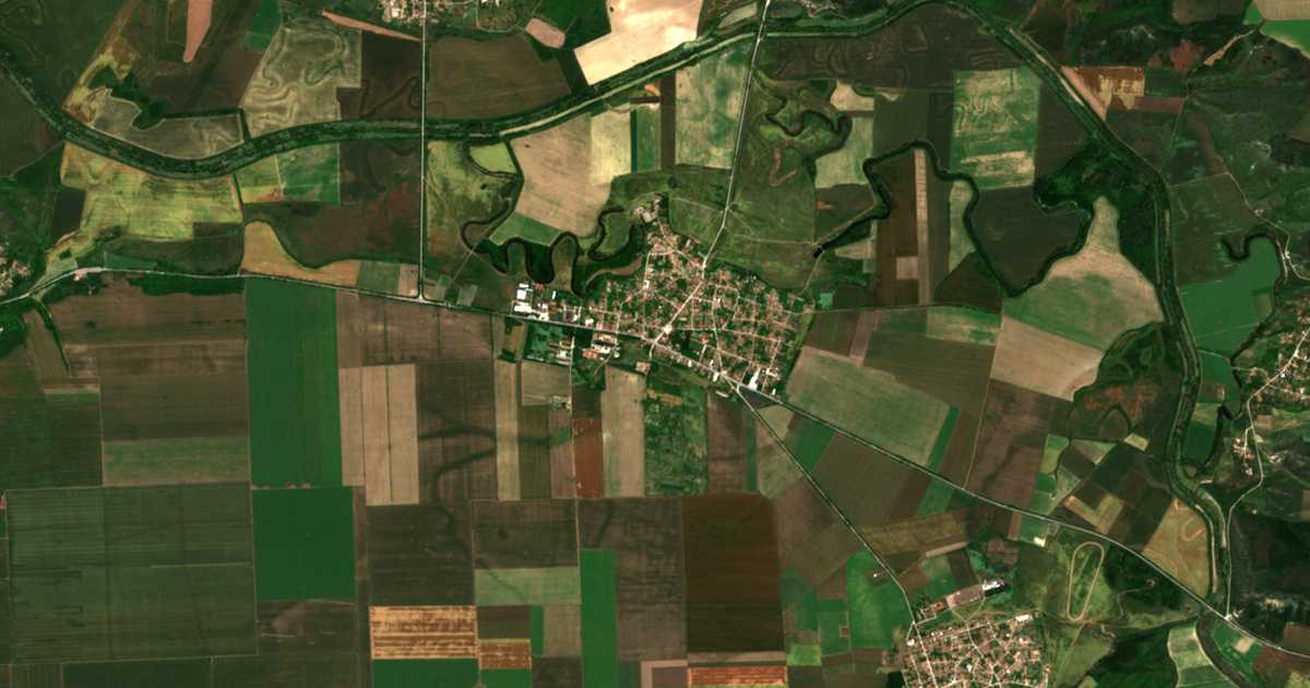 Carte satellite de Balgarene