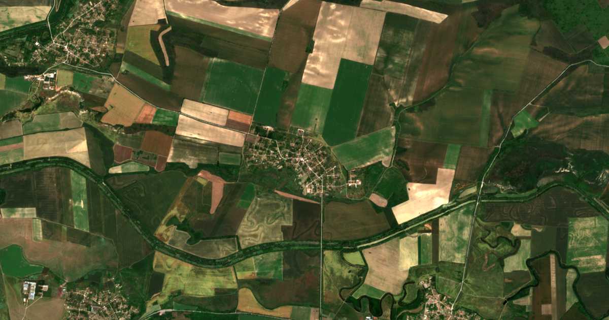 Carte satellite de Izgrev