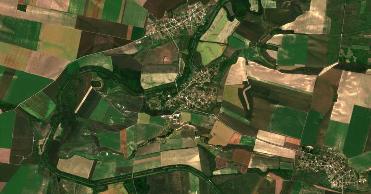 Carte satellite de Tranchovitsa