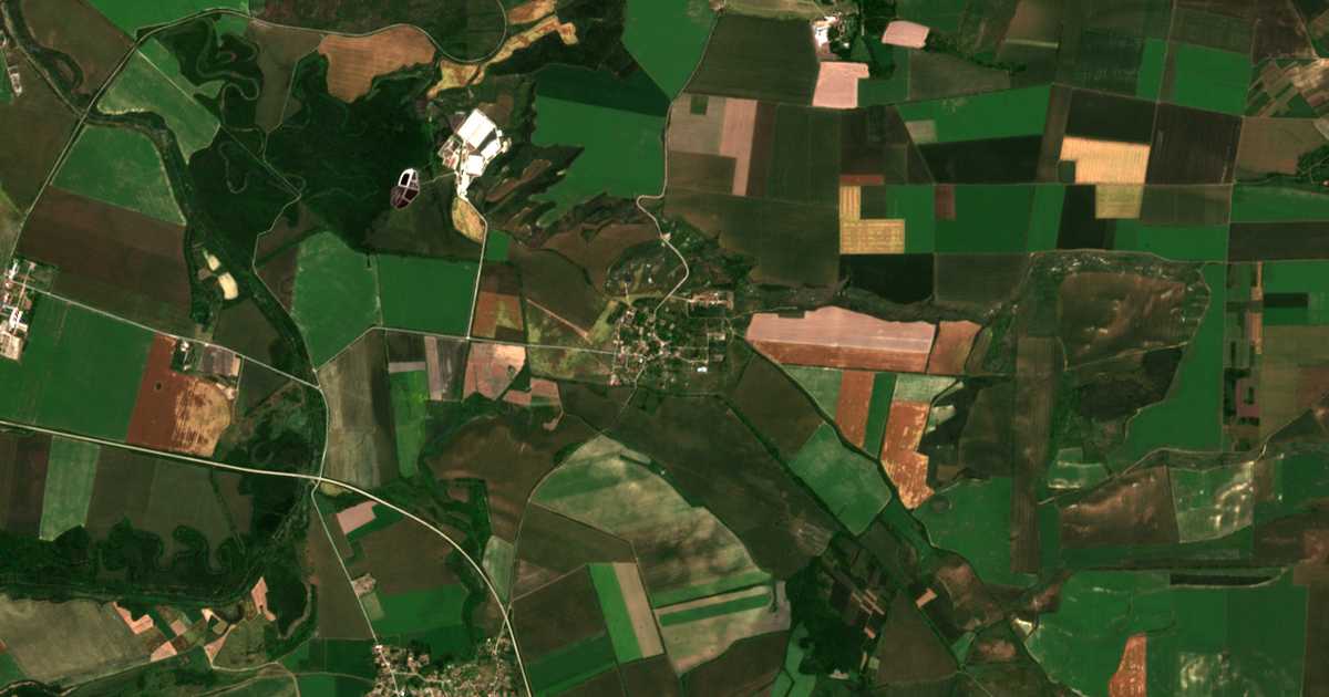 Carte satellite de Varana