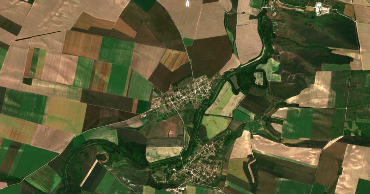 Carte satellite de Bacova Mahala