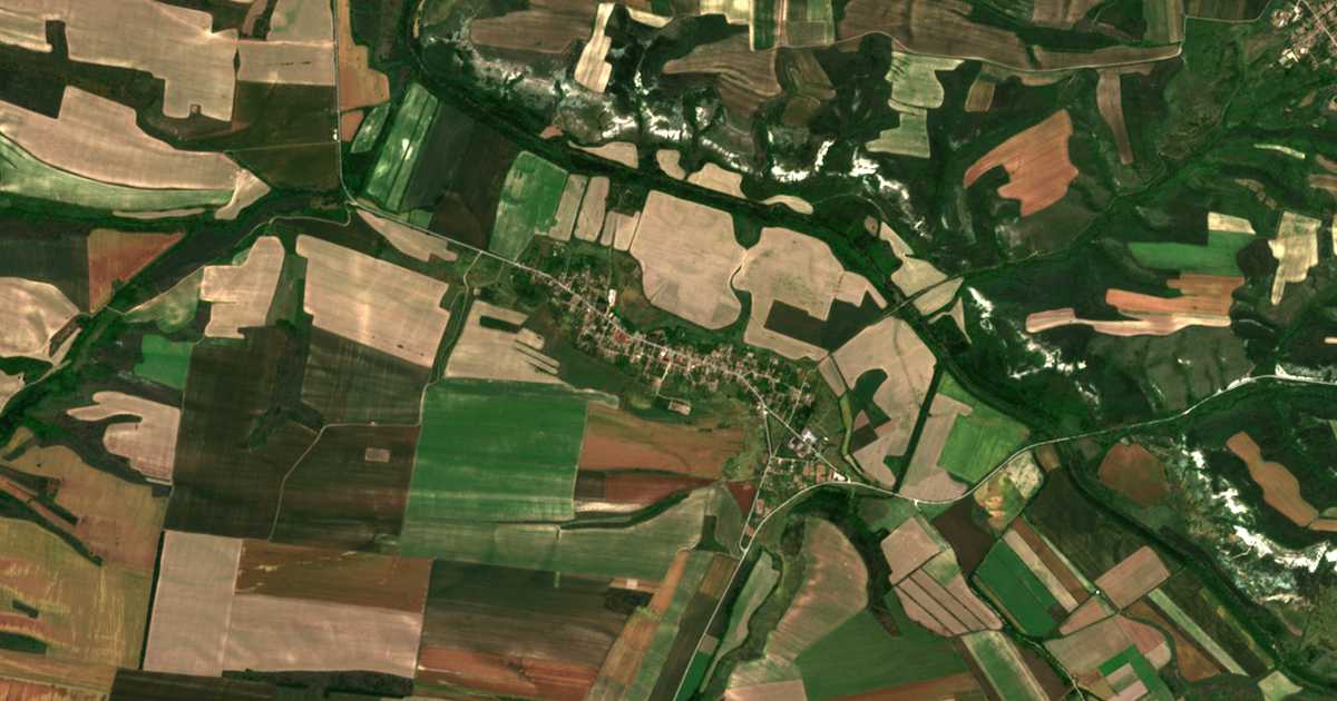 Carte satellite de Debovo