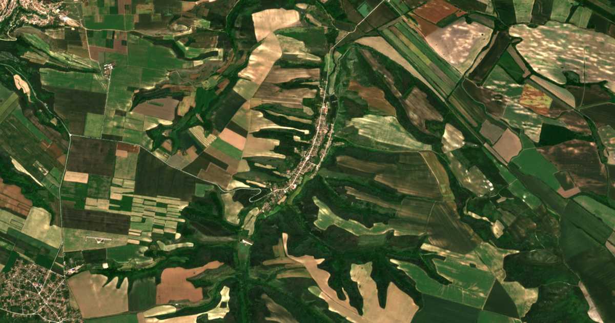Carte satellite de Dragaš Vojvoda