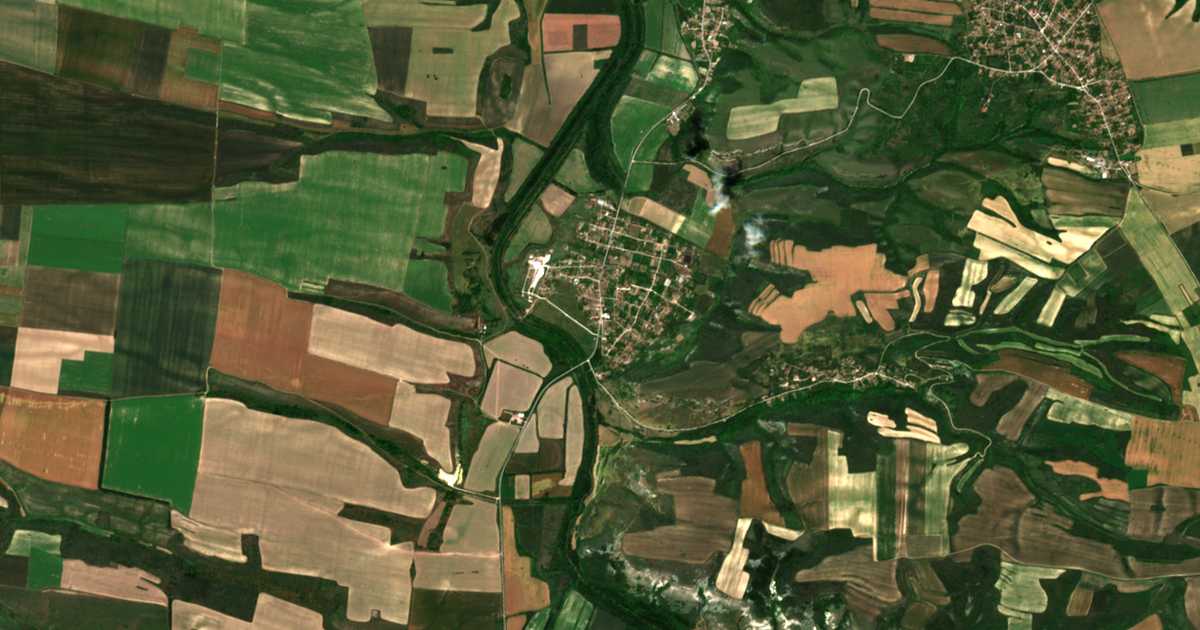 Carte satellite de Muselievo