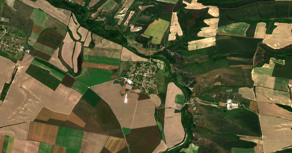 Carte satellite de Sanadinovo