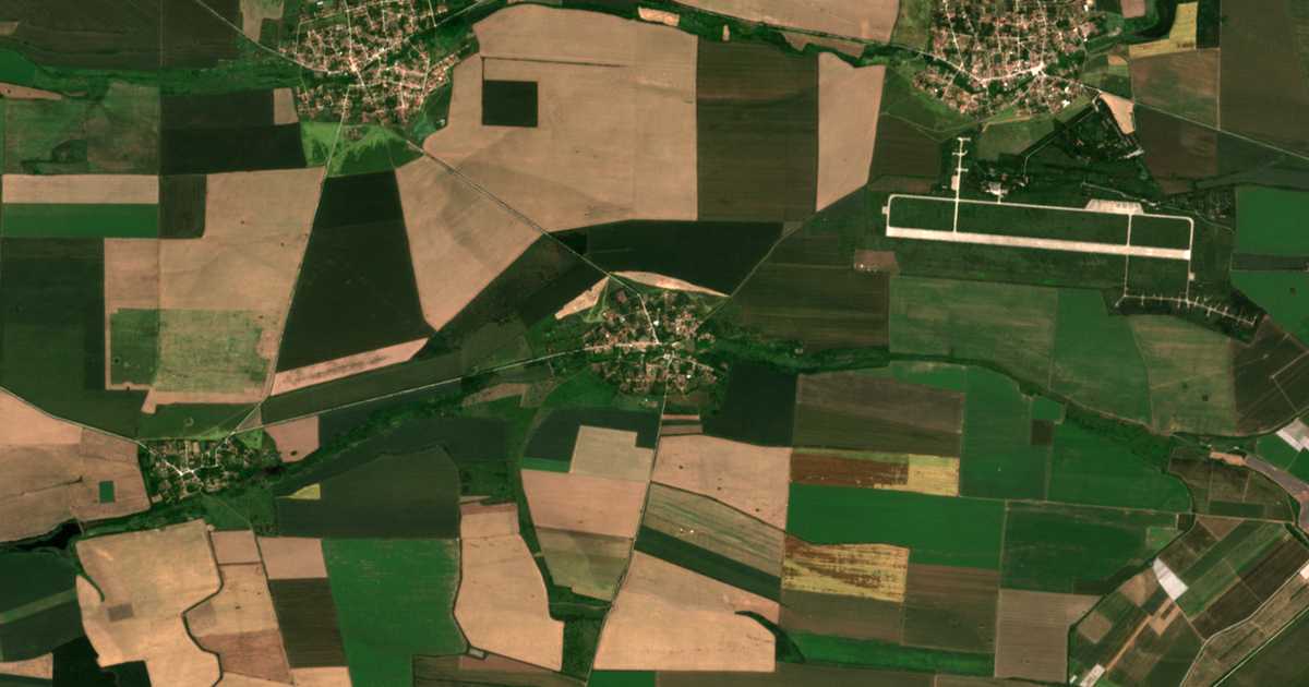 Carte satellite de Borislav