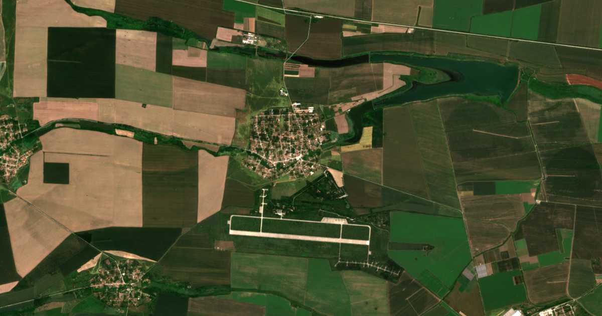 Carte satellite de Kamenets