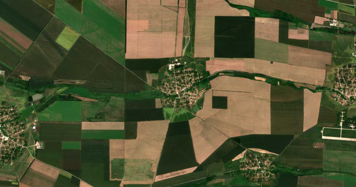 Carte satellite de Odarne