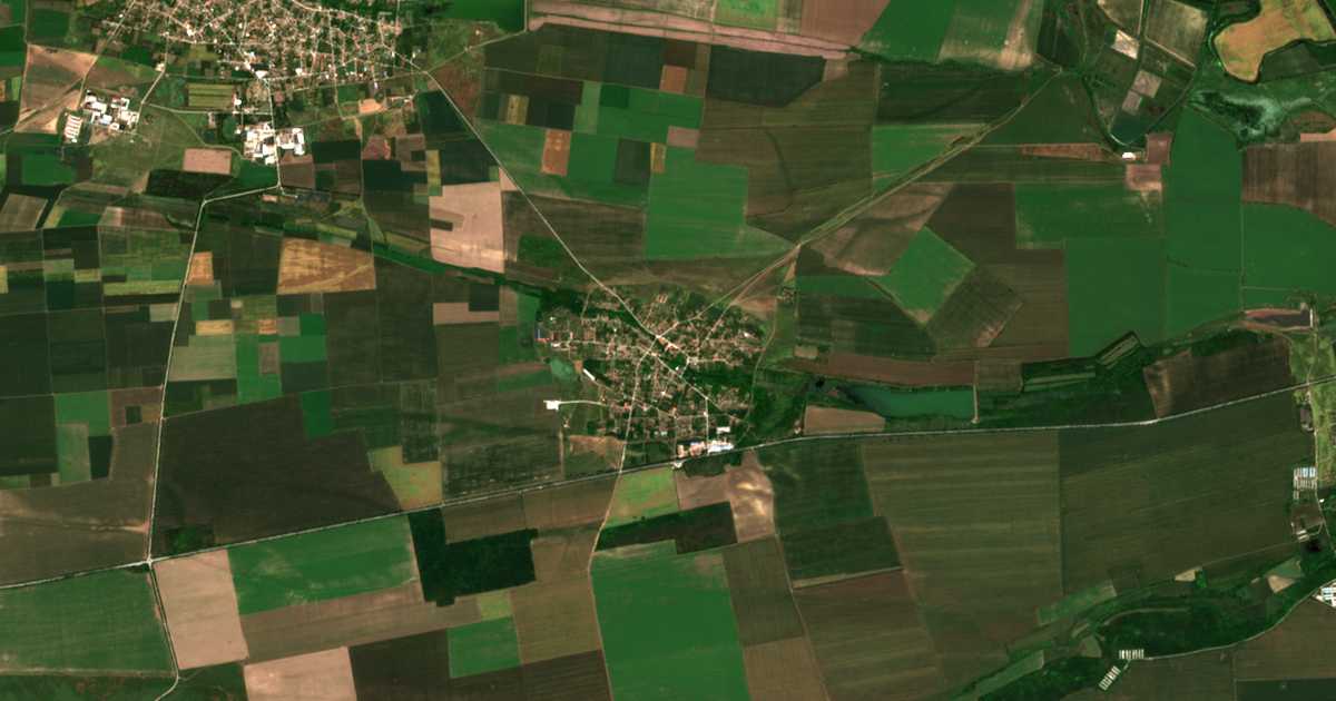Carte satellite de Totleben