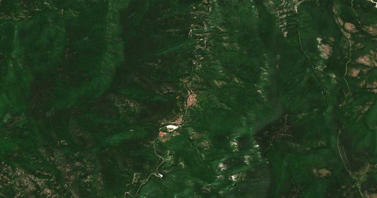 Carte satellite de Bačkovo