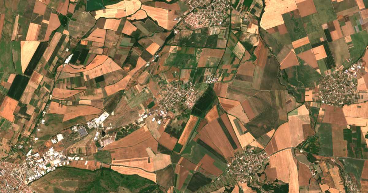 Carte satellite de Boyantsi