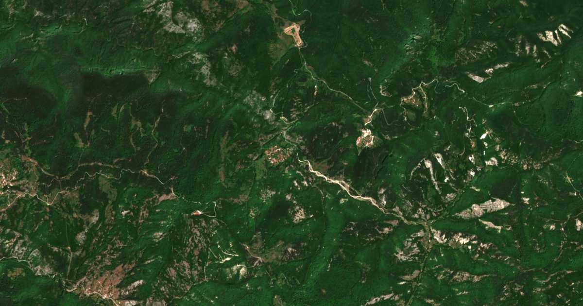 Carte satellite de Mostovo