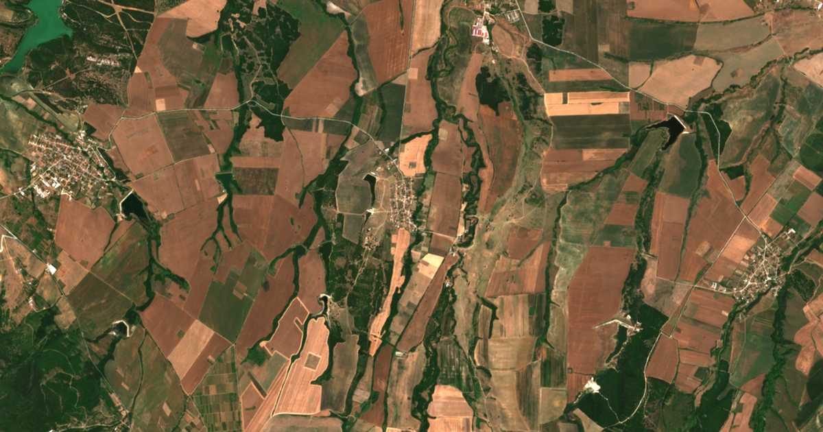 Carte satellite de Stoevo