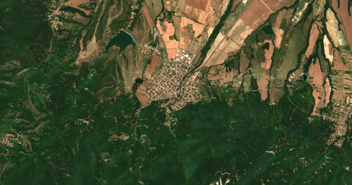 Carte satellite de Topolovo