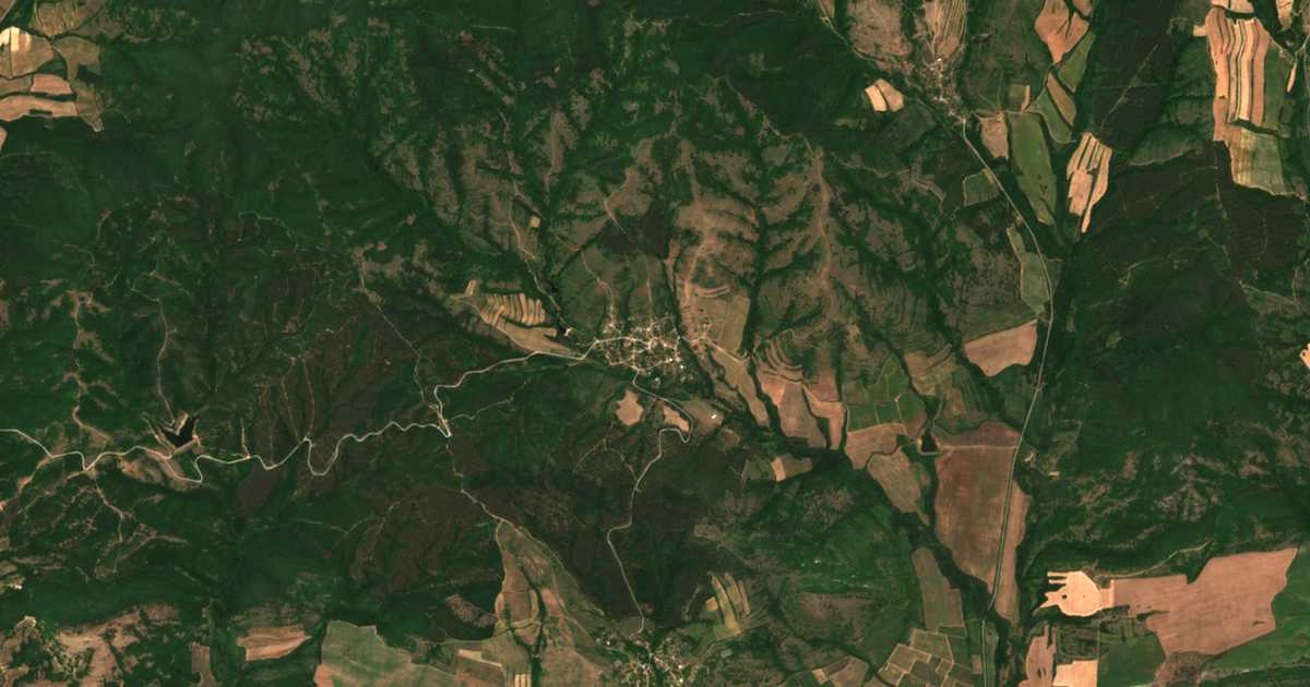 Carte satellite de Chehlare