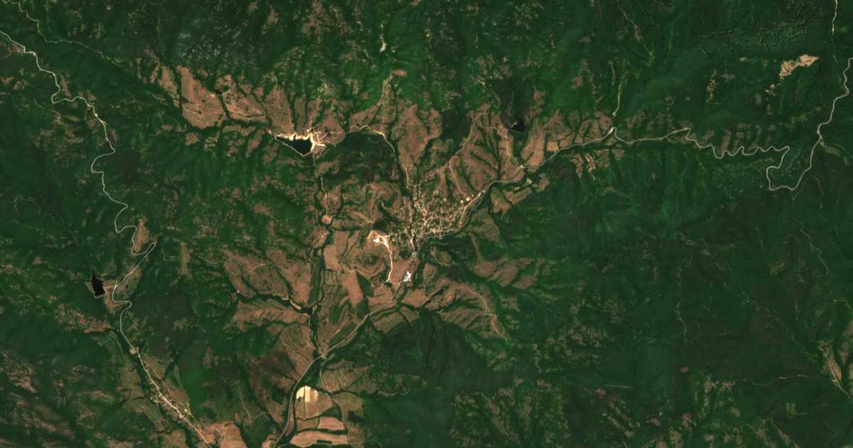 Carte satellite de Rozovets