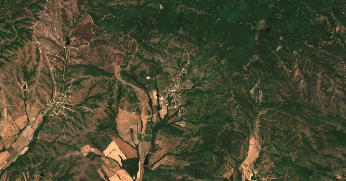 Carte satellite de Sarnegor