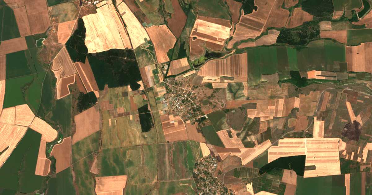 Carte satellite de Tyurkmen