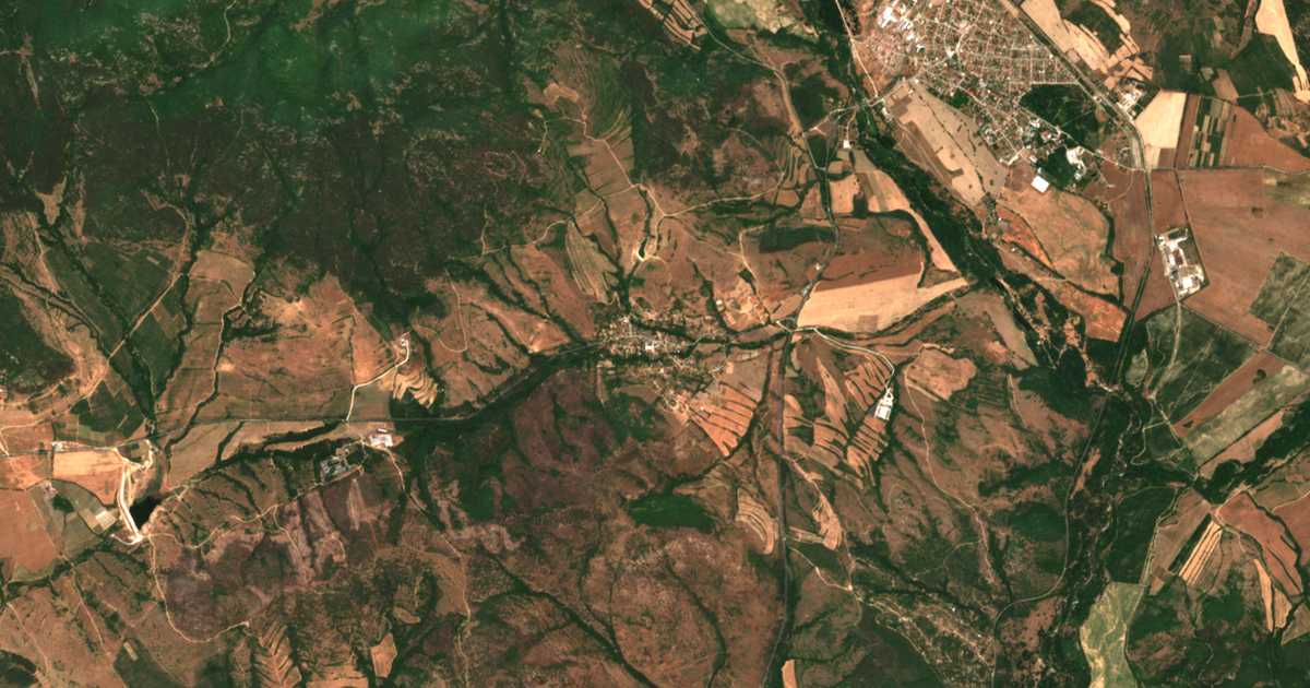 Carte satellite de Mihiltsi