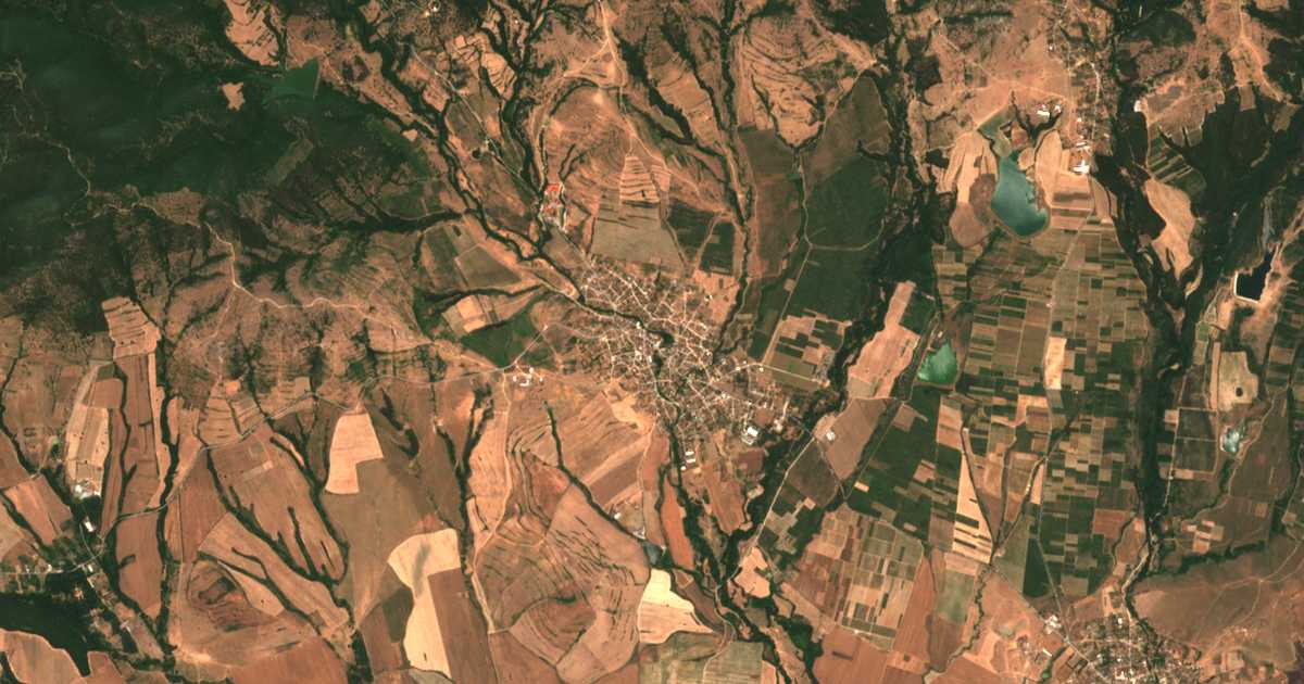 Carte satellite de Starossel