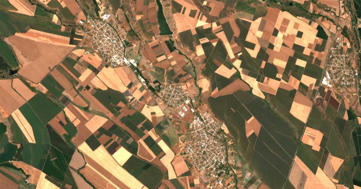 Carte satellite de Duvanlii