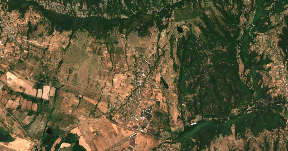Carte satellite de Vasil Levski