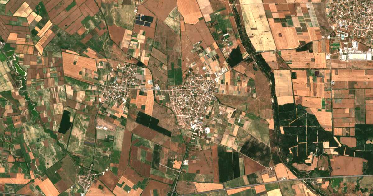 Carte satellite de Kalekovets