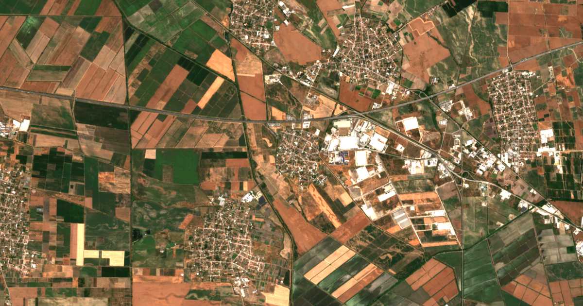 Carte satellite de Radinovo