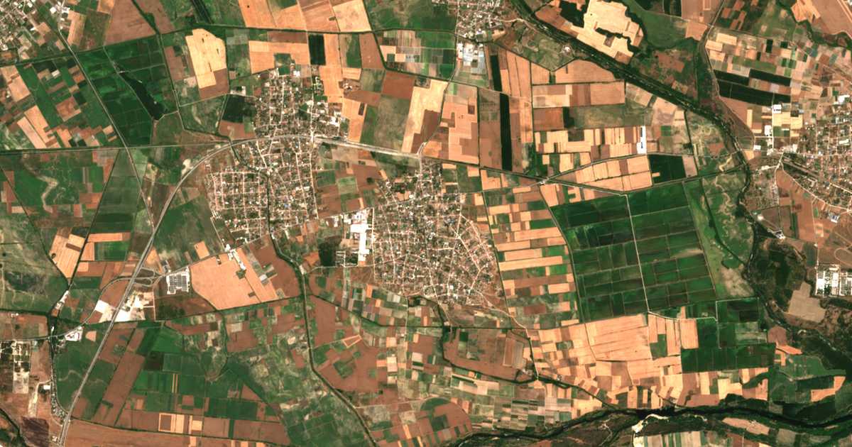 Carte satellite de Rogosh