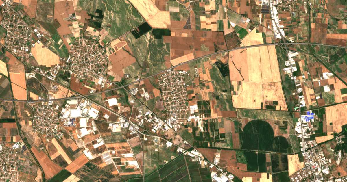Carte satellite de Tsaratsovo