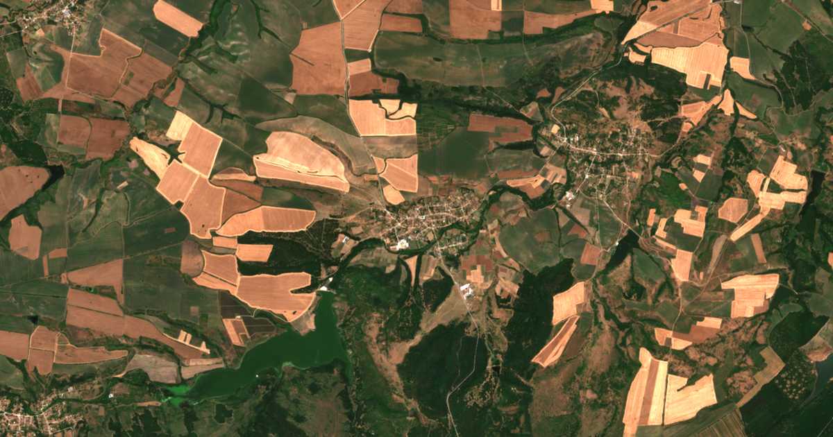 Carte satellite de Ezerovo