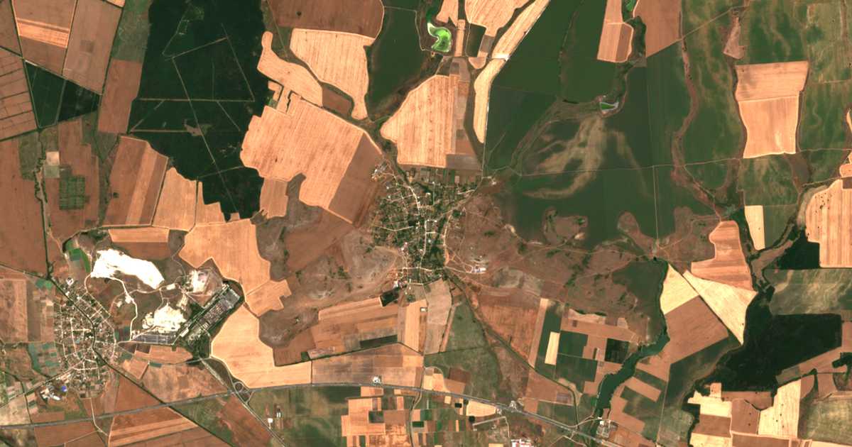Carte satellite de Boljarino