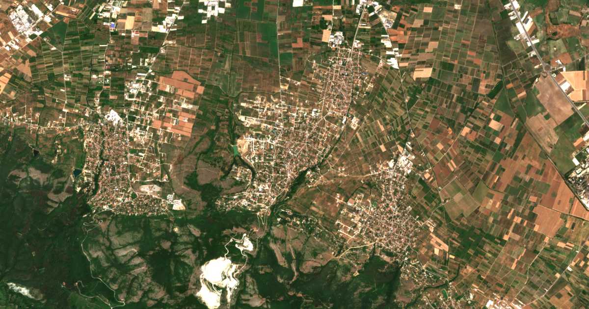 Carte satellite de Belaštica