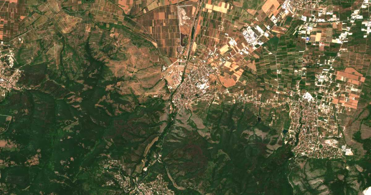 Carte satellite de Parvenets