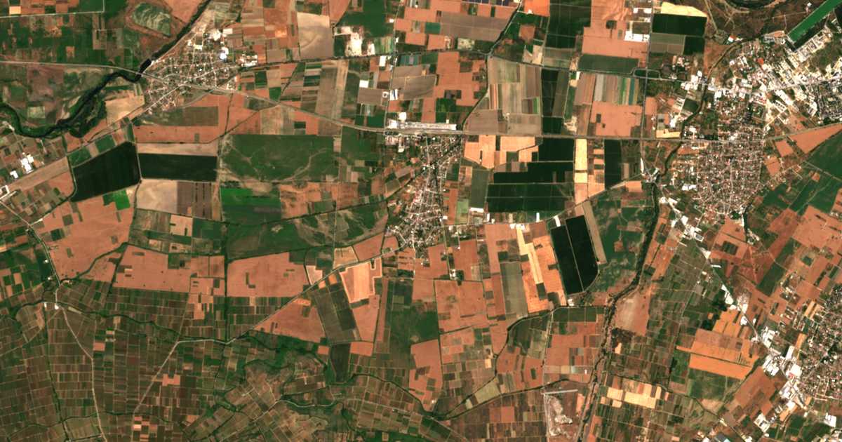 Carte satellite de Zlatitrap