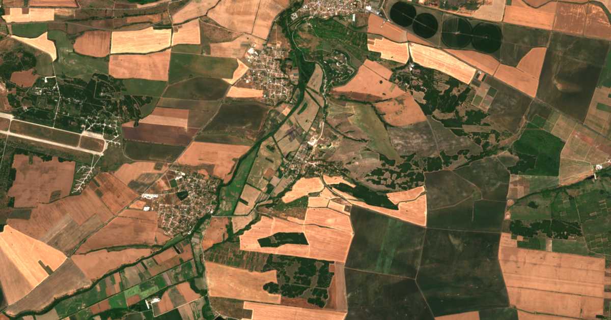 Carte satellite de Ahmatovo