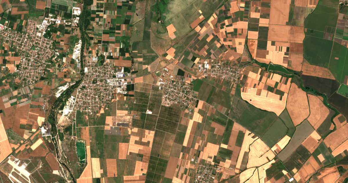 Carte satellite de Karadžovo