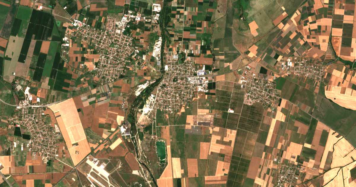 Carte satellite de Katunitsa
