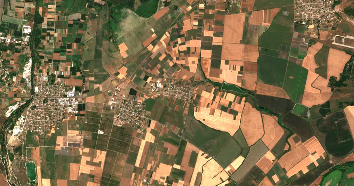 Carte satellite de Kochevo