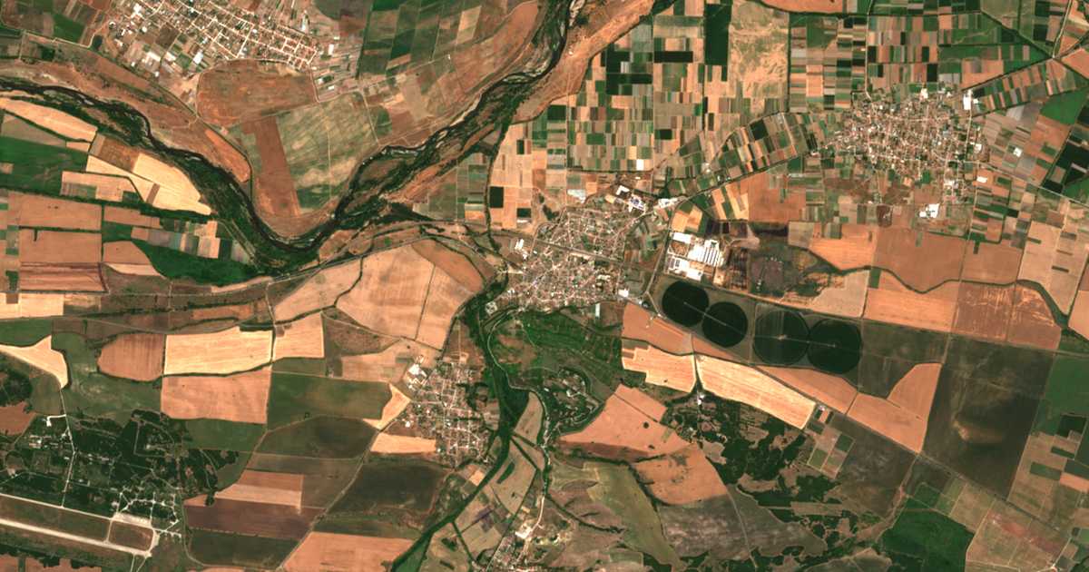 Carte satellite de Popovitsa